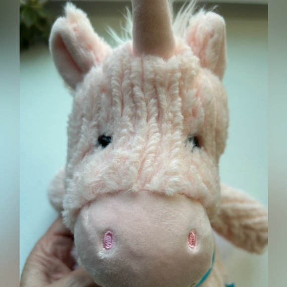 The Manhattan Toy Co. Adorables pink unicorn stuffed plush animal NWT - Picture 7 of 7